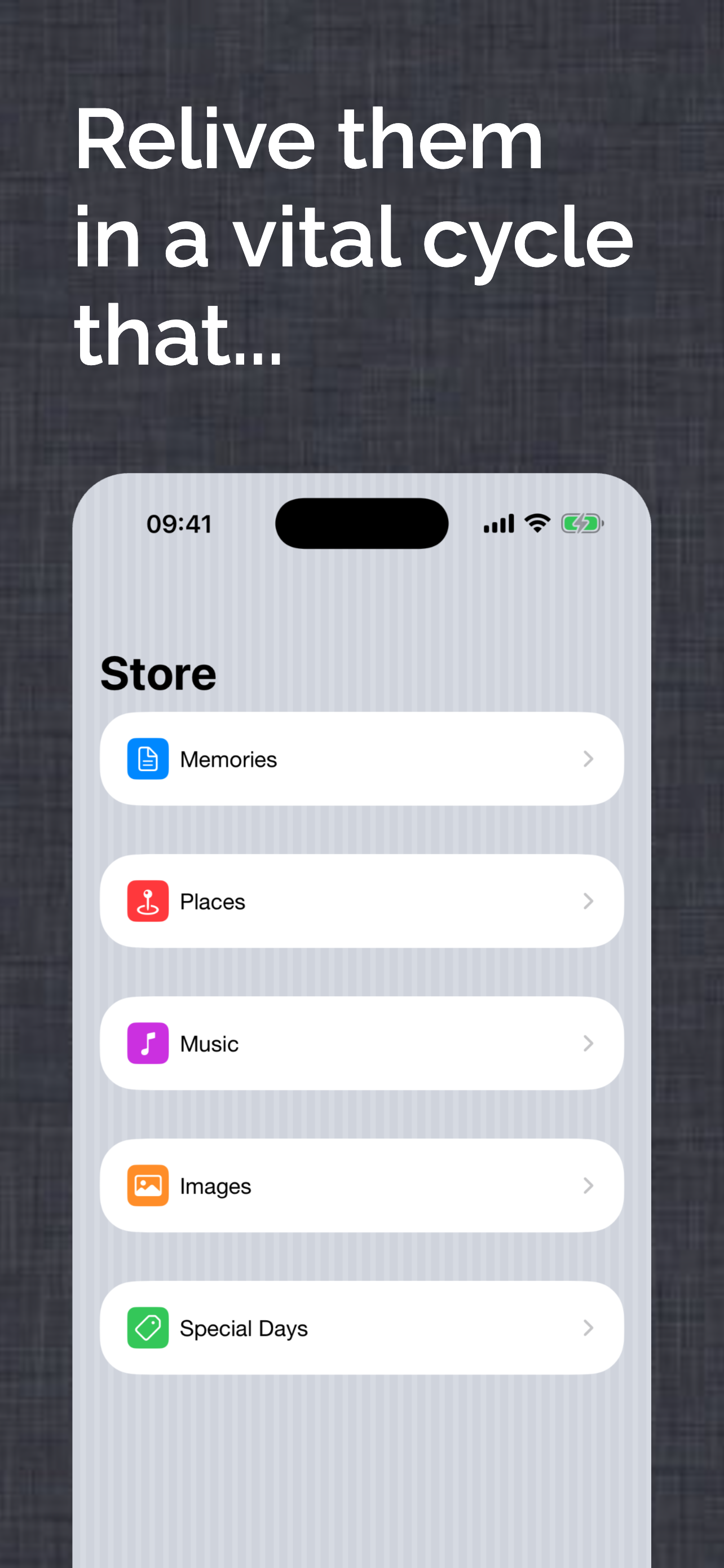 Customizable Categories