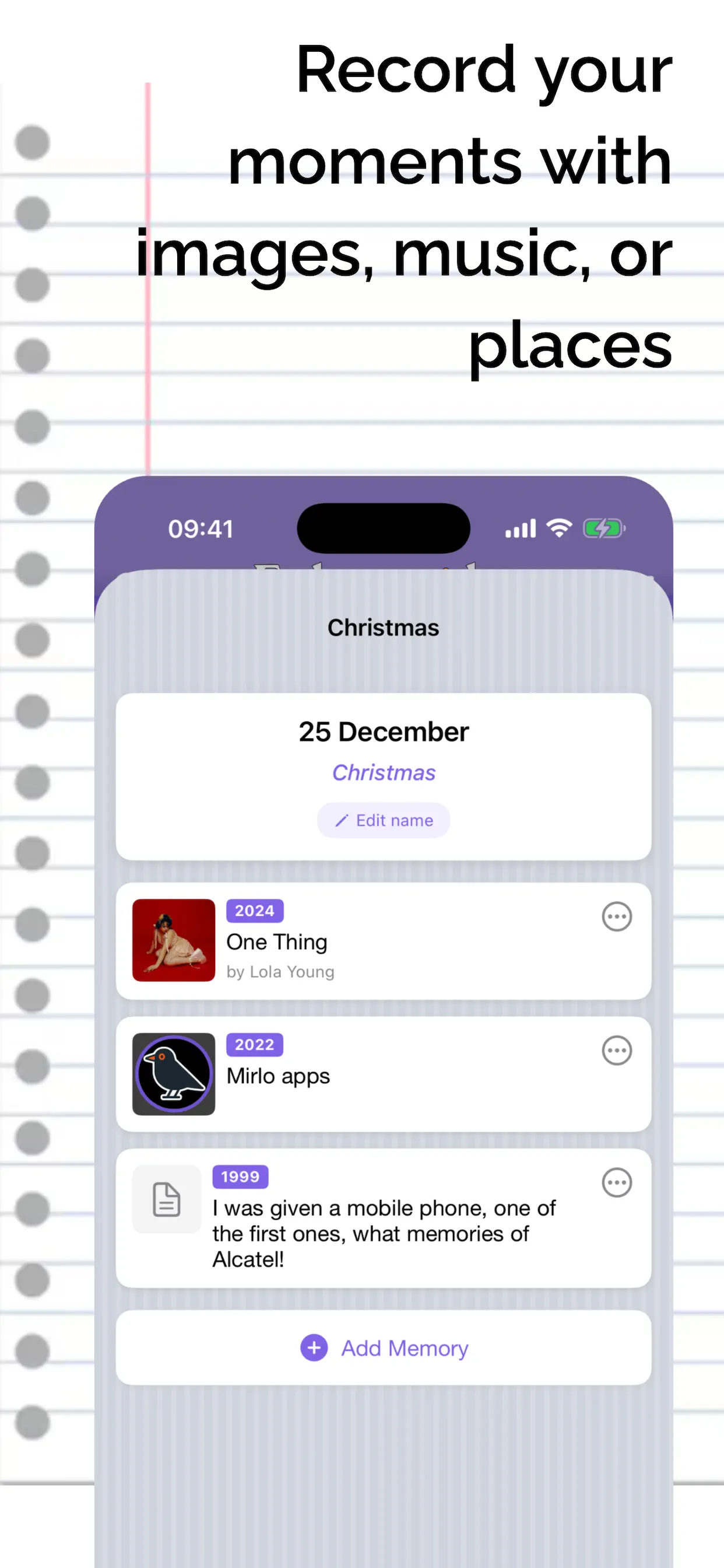 Ten cerca tus días especiales